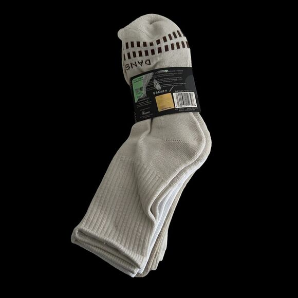 Danskin Cushioned Mini Crew Socks Women 5 Pk Shoe Size 4-10 Dancewear Athleisure - Picture 2 of 5